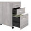 Bureau d'ordinateur hybride 72W x 30D avec rangement et classeur mobile-98705697