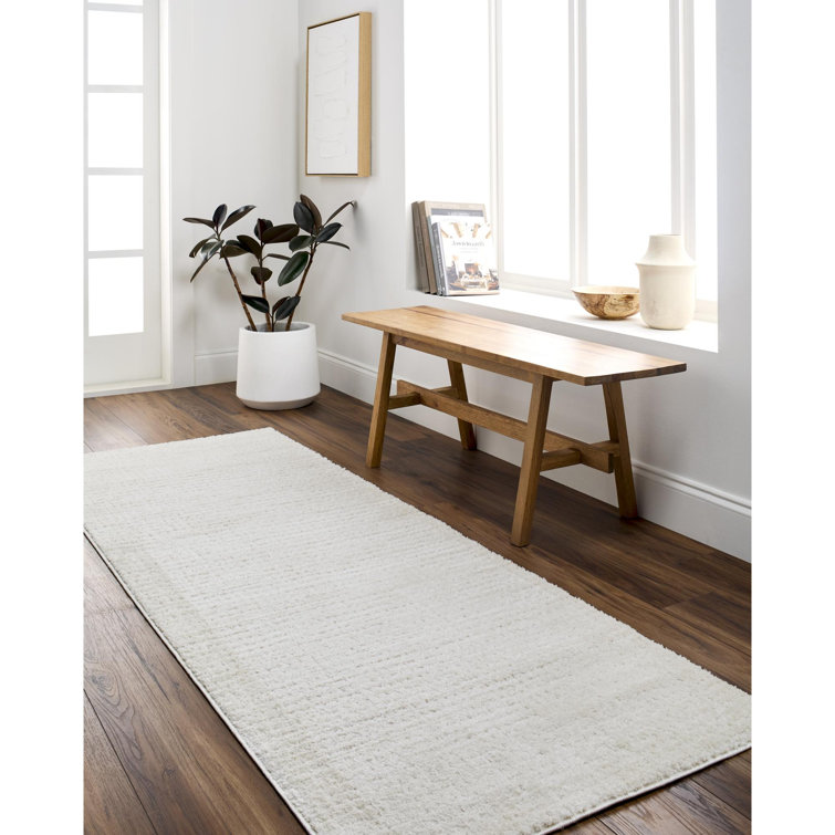 Tapis de couleur unie en polyester tissé à la machine Arny