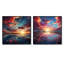 Majestic Dream Sunset Horizon - ensemble de 2 collages carrés Sunset-1719121067-1719121066