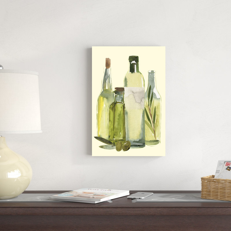 Ensemble d'huile d'olive I, H 18 po x l 12 po
