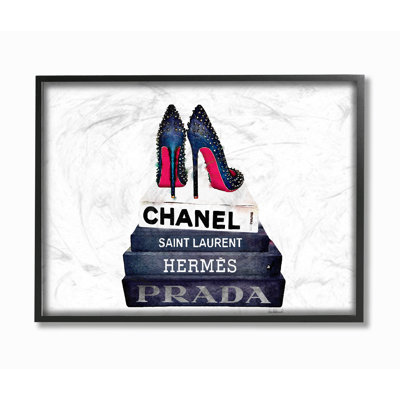 «Fashion on Book Set Stud Pump Heels», impression