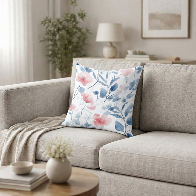 Coussin décoratif français French Country, H 18 po x l 18 po