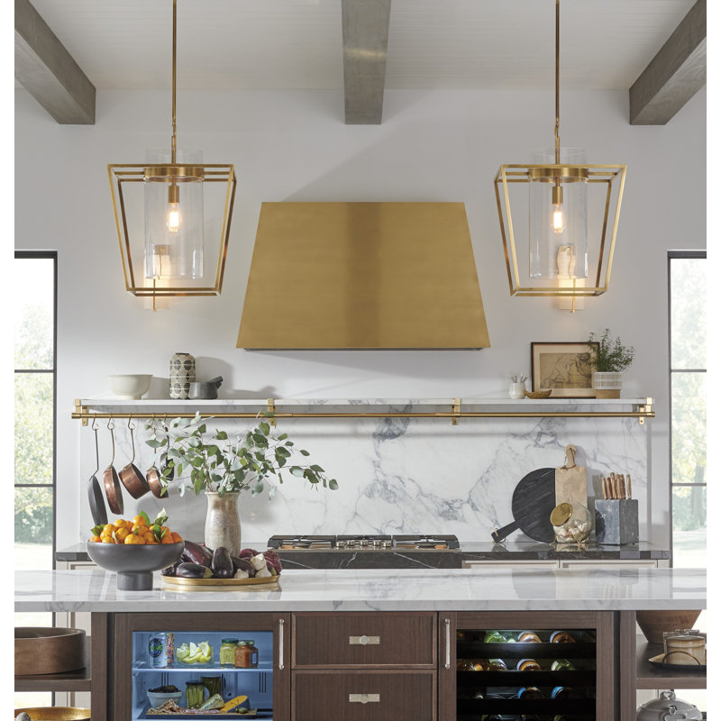 Monogram 53" Custom Brass Designer Collection Hood