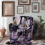 Violet Petals - 1 pièce Sherpa Premium-99537755