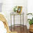Glass Top End Table Set