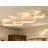 37.8'' W LED Dimmable Flush Mount Ceiling Light for Hallway