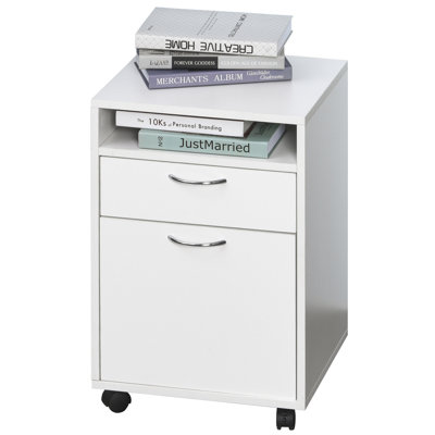 Pacie 40cm Wide 1 -Drawer File Cabinet