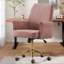 La chaise de bureau à dossier moyen, en tissu rayé et ergonomique, est un excellent choix pour travailler, étudier ou se détendre. La conception à dossier moyen offre une meilleure expérience d'assise.-133256576