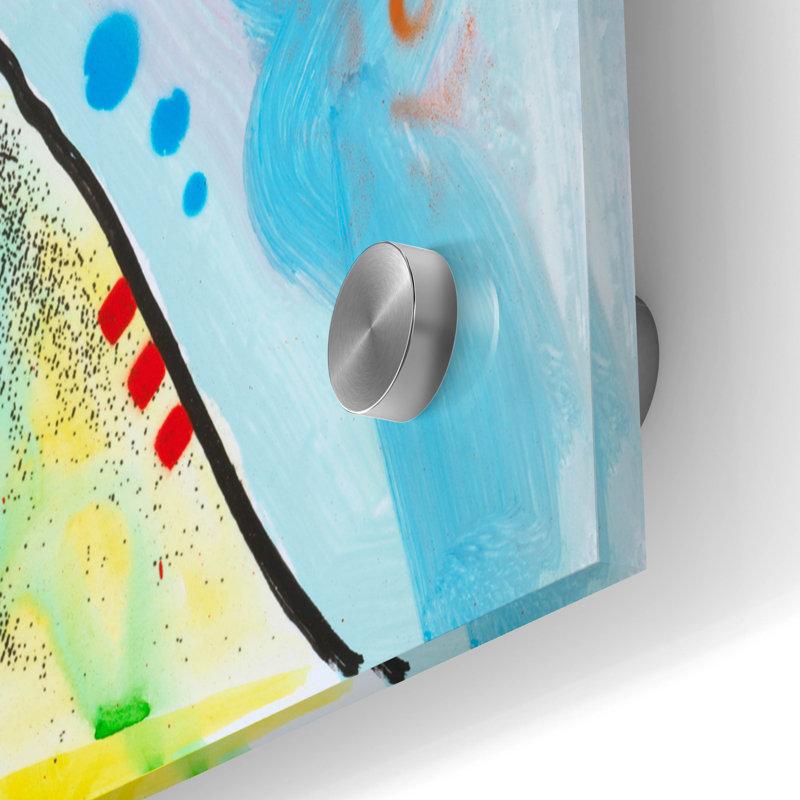 «Cheers - Martini Splash» par Dean Russo, art mural en verre acrylique, H 24 po x l 36 po x P 0,2 po
