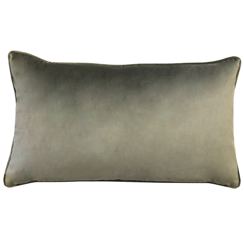 Joelle Lumbar Pillow Cover & Insert, Silver
