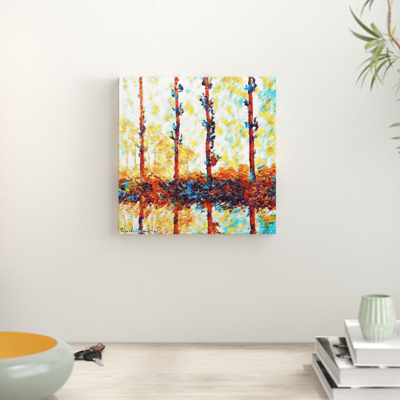 Claude Monet - Wrapped Canvas Print, 35cm H x 35cm W