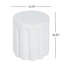 Lizz Outdoor Cylindrical MGO Concrete Side Table