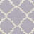Milltown Hand Woven Flat Weave Wool/Cotton Geometric Rug in Ivory/Purple-559131773
