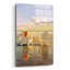 «Chairs On The Beach» par Carlos Casamayor, verre acrylique Wal Art-403790916