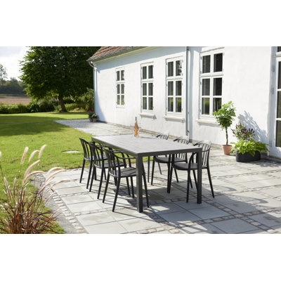 Caloundra 6 - Person Patio Dining Set with Rectangular Table