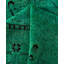 Overdyed Hand-Knotted Wool Modern-Contemporary Green Area Rug 6' 2" x 9' 4"