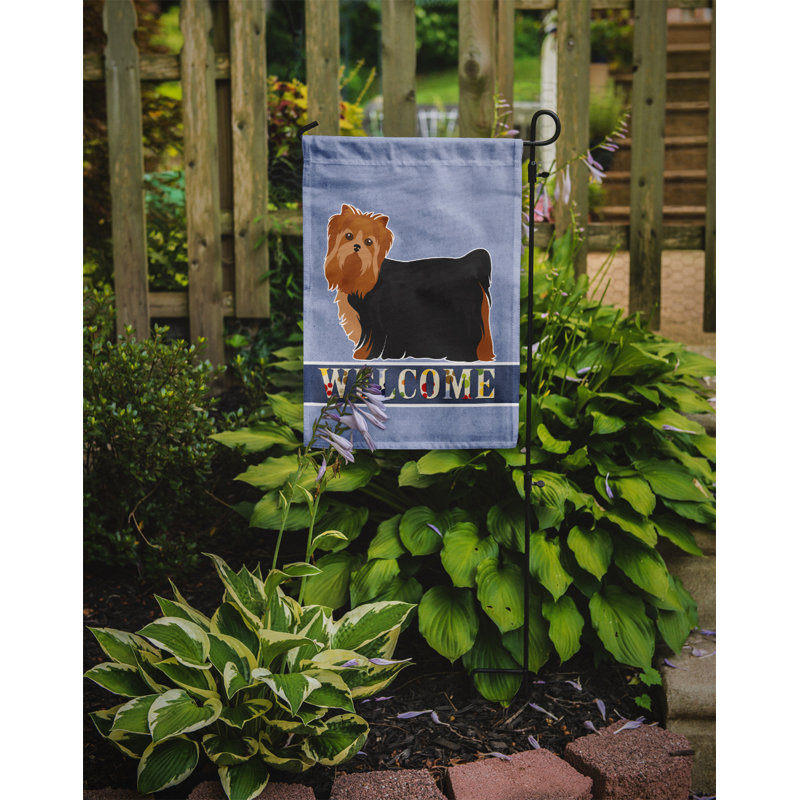 Drapeau impérial Shih Tzu Welcome Garden taille 9EC59815D20042D399EE9FCE8498D299, Yorkshire Terrier