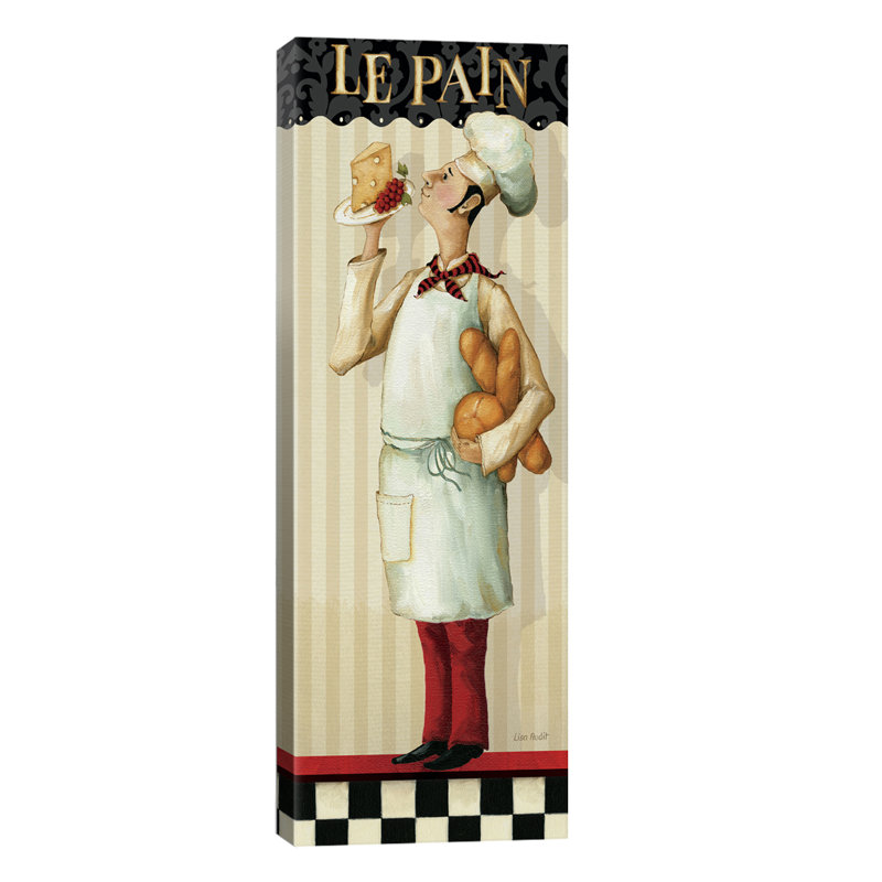 Chef's Masterpiece III (Le Pain) by Lisa Audit - Wrapped Canvas Panoramic Print, 121.92 cm H x 40.64 cm W x 1.91 cm D