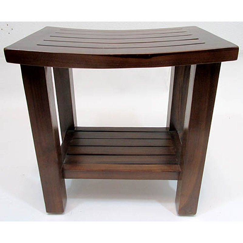 18'' W Teak Shower Bench