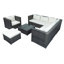 Ensemble de conversation modulaire avec coussins 8 pièces Forgan-850768002-902529059