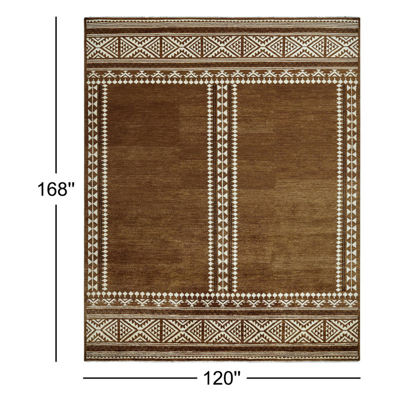 Riviera Hand Knotted Area Rug, Rectangle 10' x 14'