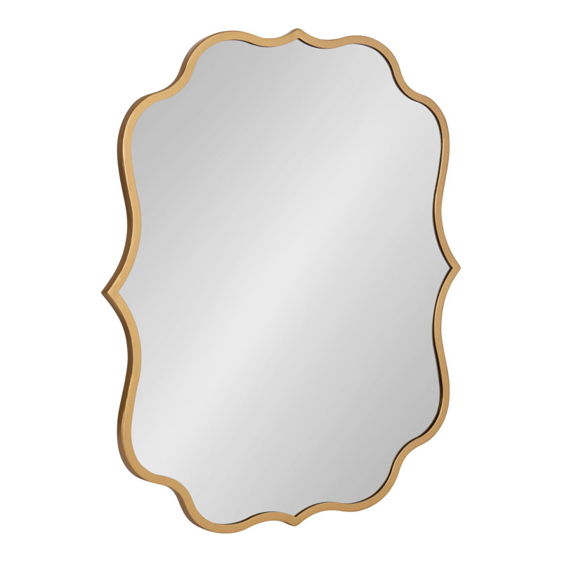 Emzley Metal Mirror, 30.25" x 24", Gold