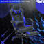 Fauteuil inclinable avec repose-pieds - Fauteuil de jeu vidéo de qualité supérieure pour les jeux prolongés-50784611