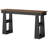 63'' Entryway Console Table, Farmhouse Entryway Table with 2-Tier Shelves, Modern Sofa Table Behind Couch for Living Room, Foyer