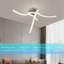 3-Light Semi Flush Mount