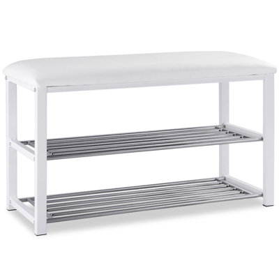 6 Pair Shoe Storage Bench