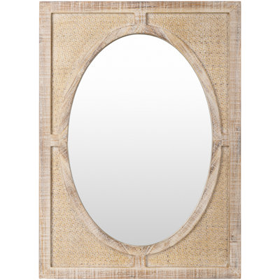 Swati Rattan Frame Mirror