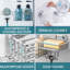 Suction Shower Caddy Stainless Steel Rustproof, 2 Pack No Drilling Shampoo Holder