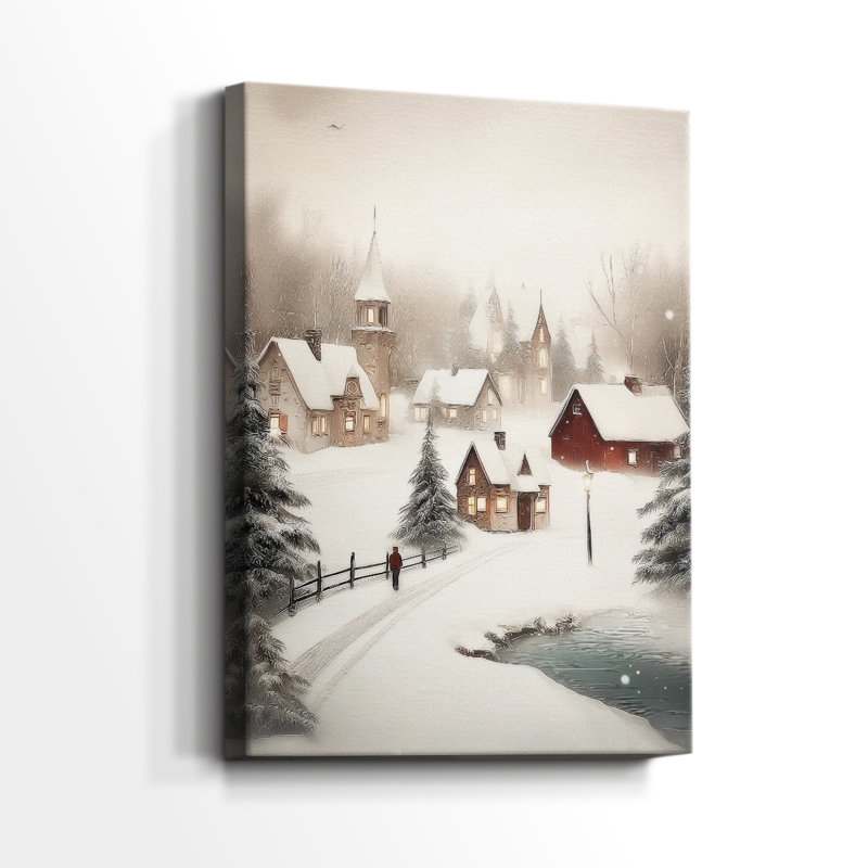 Toile tendue Frostlit Carol-Premium Gallery, H 18 po x l 12 po