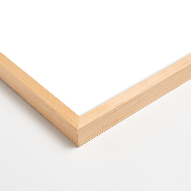 The Balance Of Taupe And Indigo 1 - reproduction de cadre photo, 50 po x 40 po x 1,25 po, Papier brun