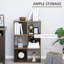 Iulfrith 93cm H x 60cm W Cube Bookcase-2107831419