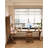 All solid wood L-shaped desk/computer desk-bookcase combo-1385796546