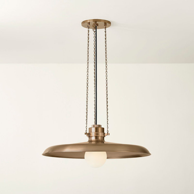 Rainhill 1 Light Pendant, 9" H x 24" W x 24" D