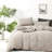 Solid Color Comforter Light Color 3 PCs Bedding Set Pure Color Bed Comforter Set-115665722-115665713