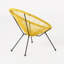Chaise Anson (ensemble de 2) - Jaune-130143782