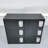 Black Cell Phone Locker Charging Station Public & Private Use Keypad Electronic Lock Access Control