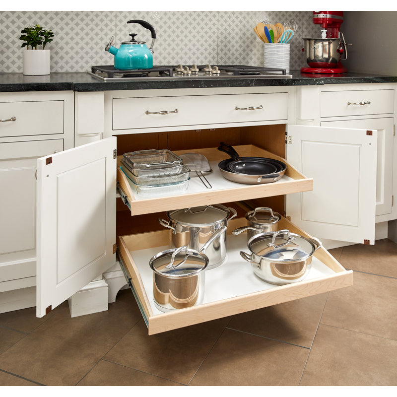 Slide-A-Shelf Custom Made-to-Fit Slide-Out Shelf