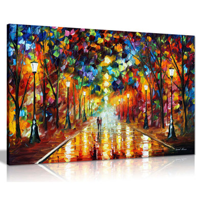 Farewell To Anger by Leonid Afremov - Wrapped Canvas Painting