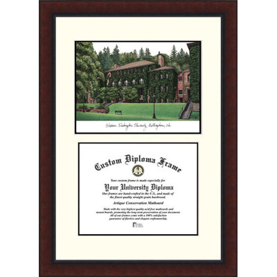 NCAA Western Washington University Legacy Scholar Diploma Picture Frame