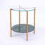 Table de bout avec rangement en marbre et verre Ansted-1617136689-1617136655