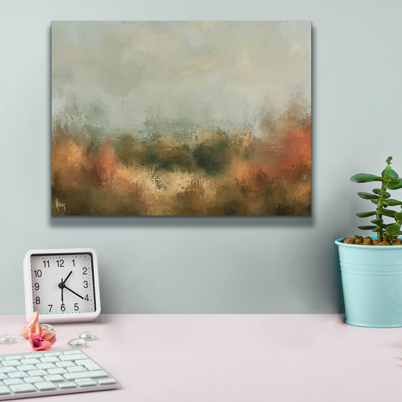 Epic Graffiti 'Changing Leaves'  by Ashley Bradley Wall Art, 12" H x 16" W