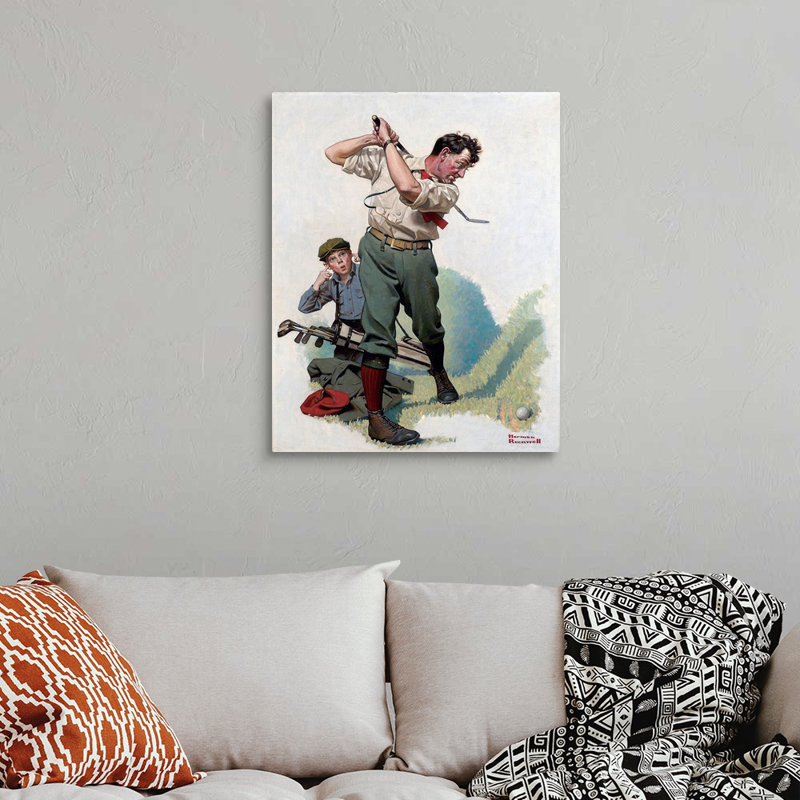 Art mural sur toile Norman Rockwell, Toile tendue, H 30 po x l 24 po x P 1,25 po