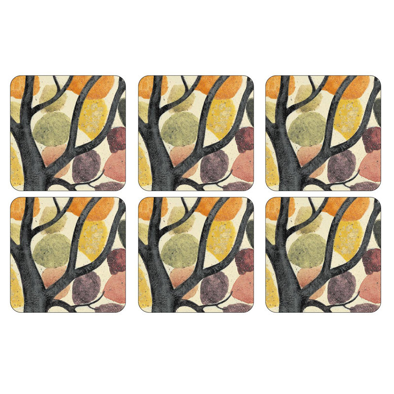 Portmeirion, Pimpernel, Coasters - Dancing Branches