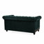 Canapé en velours 59,44 po Chesterfield