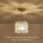 Golden Glass Pendant Light