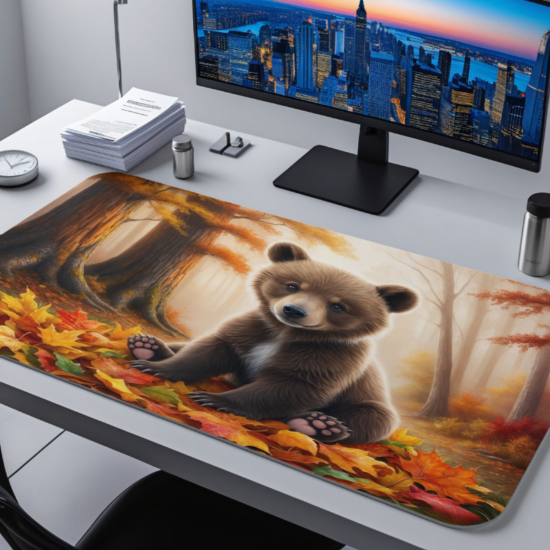 Polyester Desk Pad, 23.6x13.8